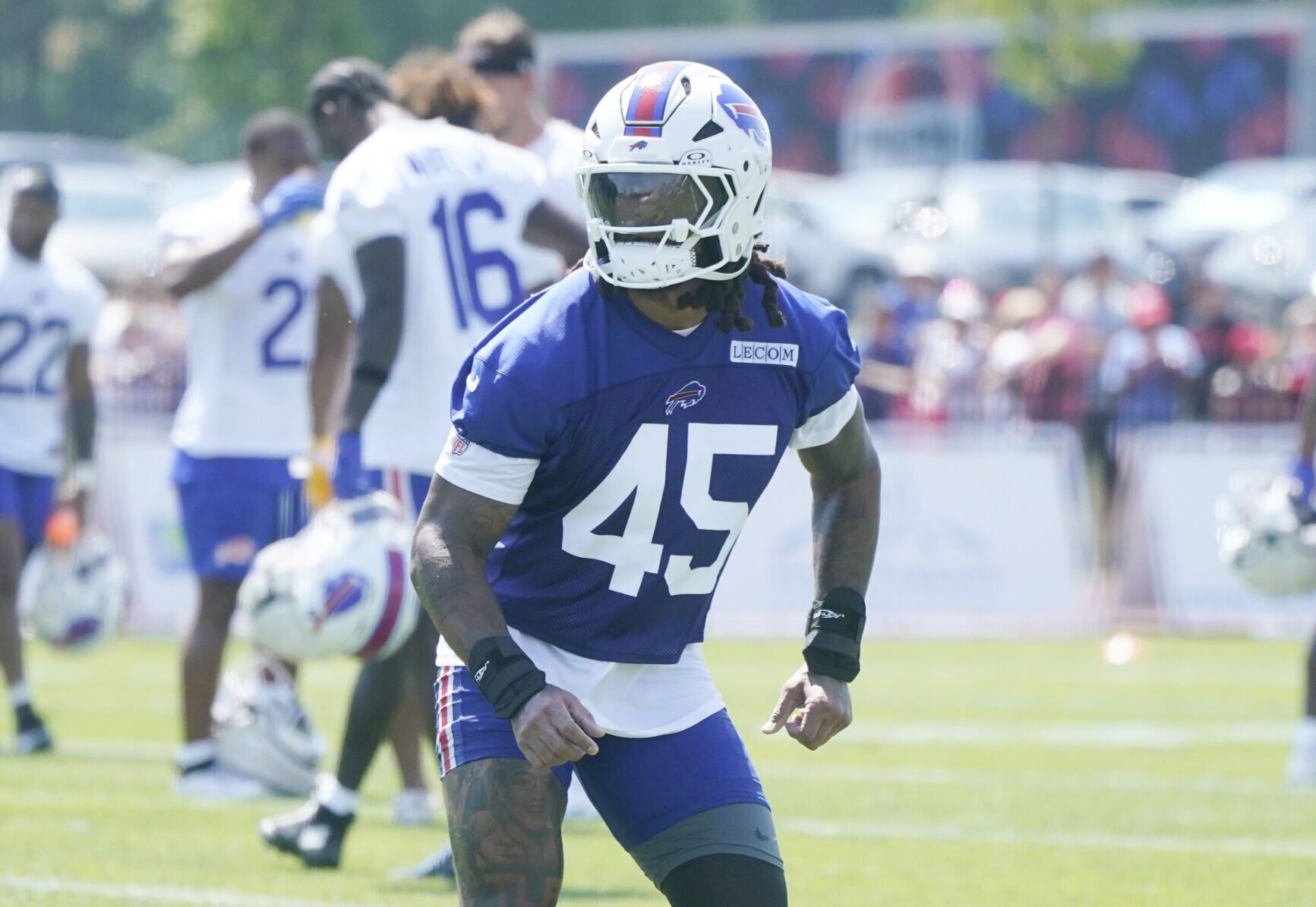 Day Two of Buffalo Bills Training Camp